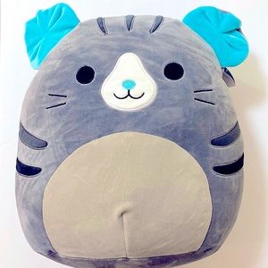 NWT Squishmallows 14” Selly the Scottish Fold Cat.